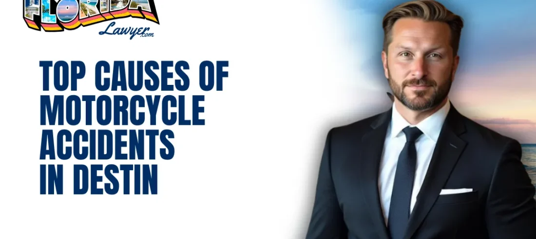Motorcycles offer an exhilarating way to experience the open roads of Florida’s Emerald Coast. However, the unfortunate truth is that accidents involving motorcycles can result in life-altering injuries or even fatalities. At West Florida Lawyer, we recognize the devastating consequences that follow these accidents. Our experienced Destin motorcycle accident lawyer team is dedicated to helping victims recover the compensation they deserve. In this article, we explore the top causes of motorcycle accidents in Destin and how our team can support you through this challenging time.