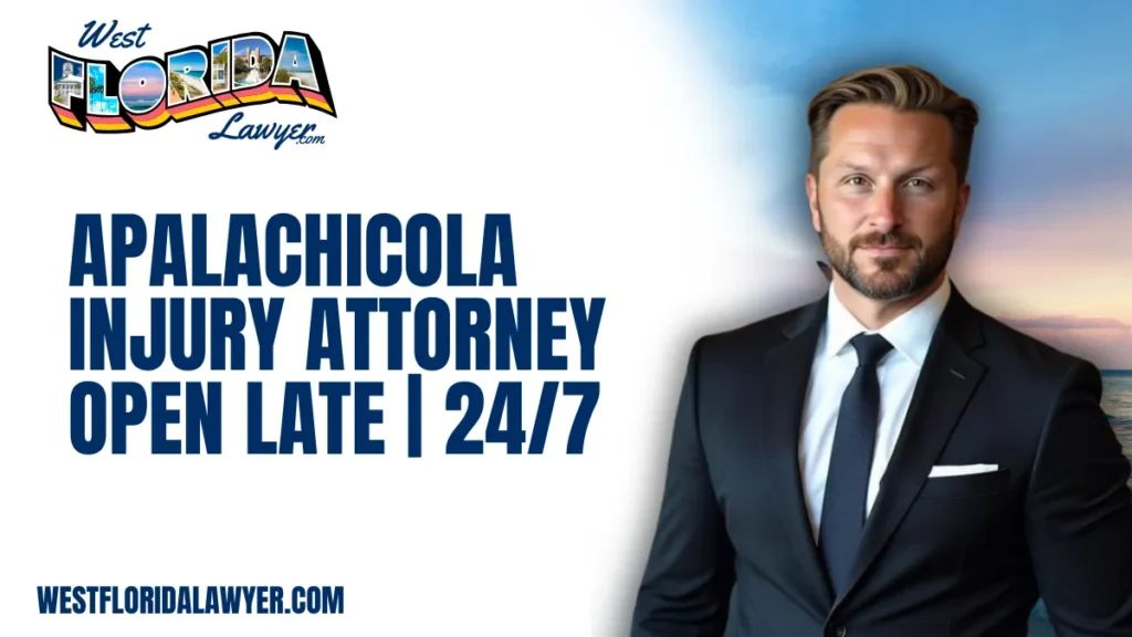 When the unexpected happens—whether it’s a devastating car accident, a slip and fall, or a serious workplace injury—you need trusted legal guidance immediately. At West Florida Lawyer, we understand that injuries don’t wait for business hours, and neither should your attorney. That’s why we proudly offer services as your Apalachicola injury attorney open late, providing 24/7 access to experienced legal help when you need it most. No delays. No waiting. Because when you’re suffering and facing mounting expenses, every second counts.