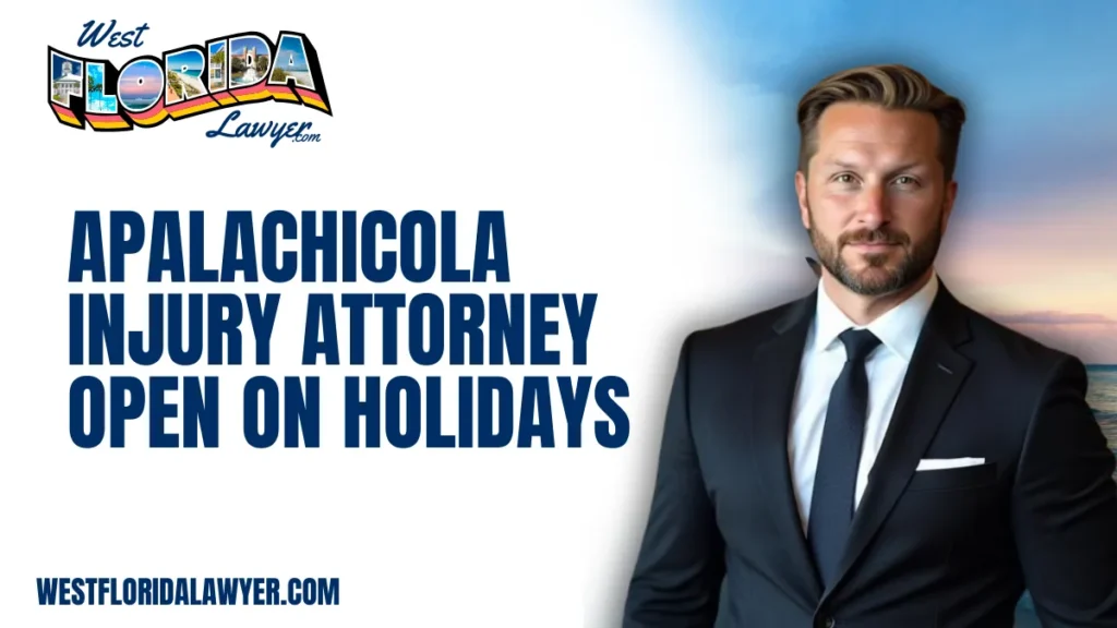 When accidents happen, they rarely wait for the convenience of a weekday or regular business hours. Life doesn’t pause for holidays, and neither should your access to legal help. That’s why West Florida Lawyer proudly offers an Apalachicola injury attorney open on holidays—because your rights, your recovery, and your future shouldn’t be put on hold.
