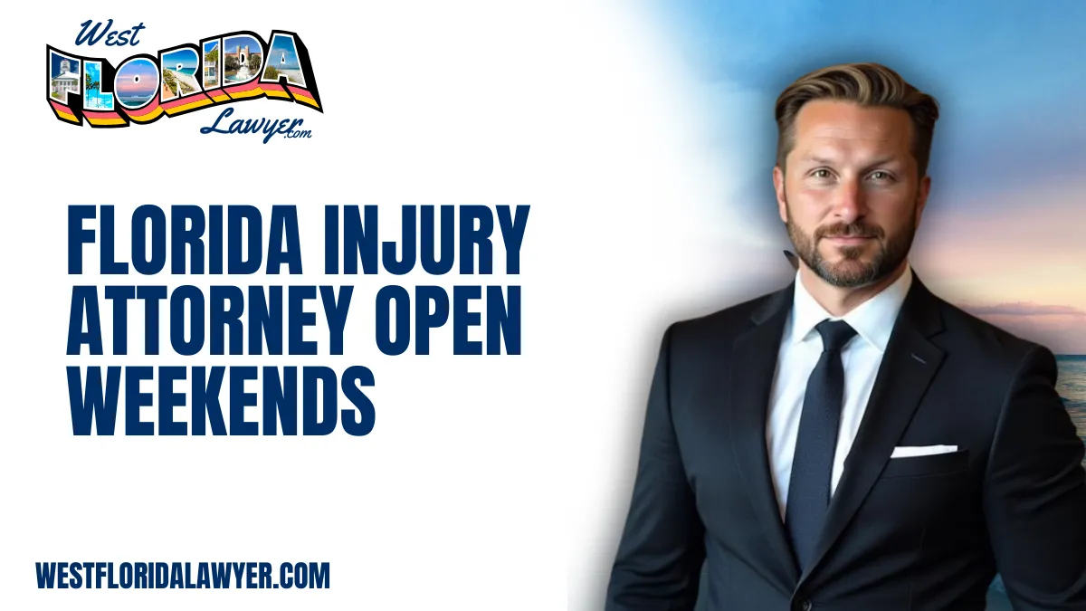 When accidents strike, they rarely happen at convenient times. At West Florida Lawyer, we understand that your need for legal help doesn’t disappear on Fridays. That’s why we proudly offer services as a Florida injury attorney open weekends, providing victims with access to expert legal counsel when they need it most—including Saturdays and Sundays.