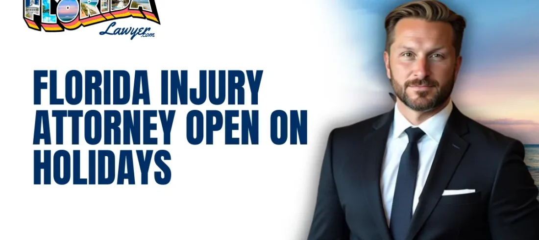 When you suffer a personal injury in Florida, every moment counts. Finding a Florida injury attorney open on holidays can be critical to ensuring your rights are protected without delay. At West Florida Lawyer, we know that accidents don’t take breaks—and neither do we. Whether it’s a major holiday or a weekend, our team is dedicated to being available for you when others aren’t. Having access to a Florida injury attorney open on holidays can make a significant difference in your case, and why West Florida Lawyer is your premier choice.