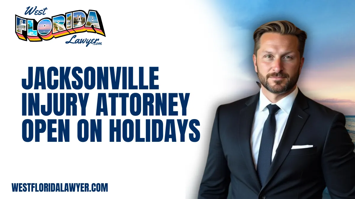 When accidents happen, they don’t wait for business hours or holidays. If you’re searching for a Jacksonville injury attorney open on holidays, West Florida Lawyer is ready to assist you. Our commitment ensures that no matter the day, you get prompt, professional legal support.