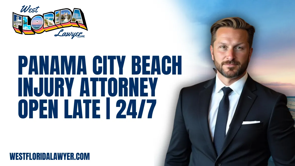 When accidents strike, they rarely follow a convenient schedule. At West Florida Lawyer, we understand that injuries can happen at any hour, and the need for trusted legal counsel is urgent. That is why we proudly stand as the premier Panama City Beach injury attorney open later, offering unmatched 24/7 availability to protect your rights when you need it most.