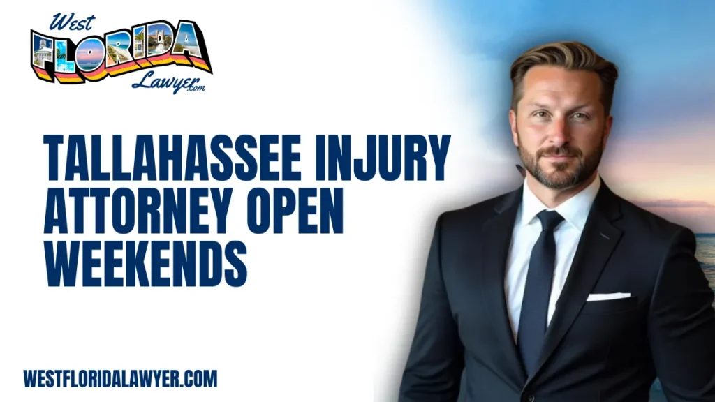 When you or a loved one suffers a serious injury, time is of the essence. Accidents don’t wait for business hours—and neither should your legal representation. At West Florida Lawyer, we understand that injuries can occur any day of the week. That’s why we are proud to be your go-to Tallahassee injury attorney open weekends, delivering accessible, experienced, and aggressive legal help when you need it most.