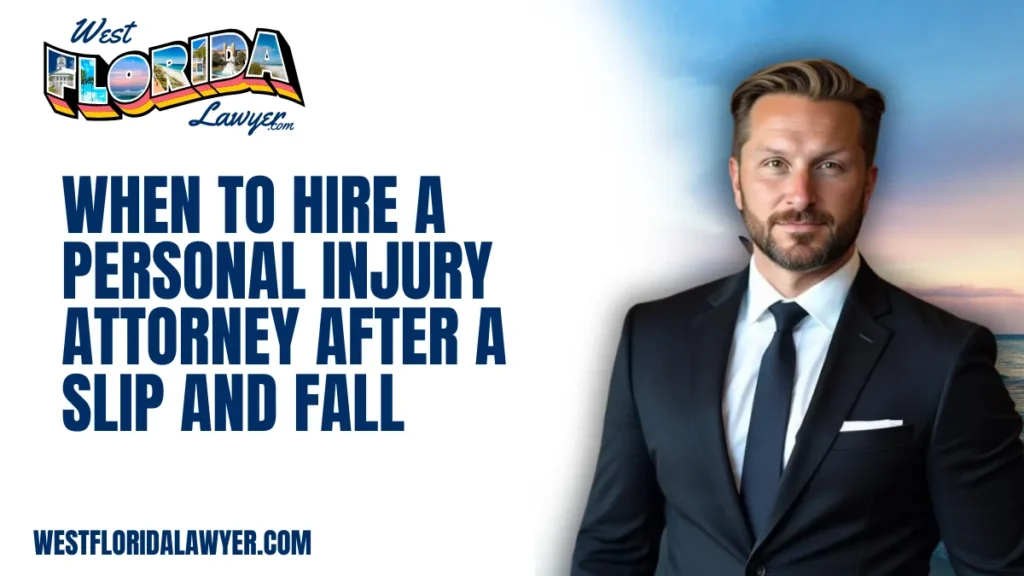 Slip and fall accidents are among the most common causes of personal injury in Florida, particularly throughout the Florida Panhandle. While some falls may result in minor bruises, others can lead to serious injuries such as spinal cord trauma, broken bones, or traumatic brain injuries. If you’ve been injured on someone else’s property, it’s crucial to know when to hire a slip and fall lawyer Florida Panhandle to protect your legal rights and ensure you receive the compensation you deserve.