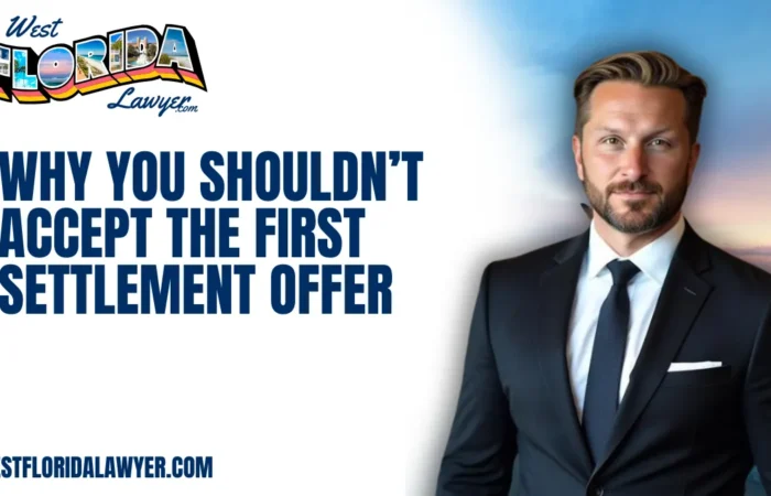 When you’ve been injured due to someone else’s negligence, the process of seeking compensation can feel overwhelming. Medical bills, lost wages, and the stress of dealing with an insurance company can make you feel pressured to accept the first settlement offer you receive. However, it’s crucial to resist the urge to settle too quickly. At West Florida Lawyer, we help our clients navigate the complexities of personal injury settlement negotiation, ensuring they don’t settle for less than they deserve. Here’s why accepting the first offer may not be in your best interest and how you can protect your future by negotiating a fair settlement.