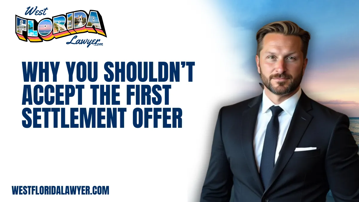 When you’ve been injured due to someone else’s negligence, the process of seeking compensation can feel overwhelming. Medical bills, lost wages, and the stress of dealing with an insurance company can make you feel pressured to accept the first settlement offer you receive. However, it’s crucial to resist the urge to settle too quickly. At West Florida Lawyer, we help our clients navigate the complexities of personal injury settlement negotiation, ensuring they don’t settle for less than they deserve. Here’s why accepting the first offer may not be in your best interest and how you can protect your future by negotiating a fair settlement.