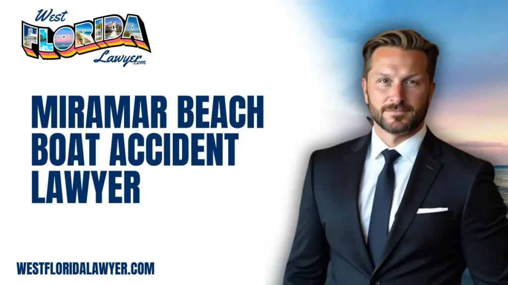 If you or a loved one has been injured in a boating accident in Miramar Beach, you need an experienced Miramar Beach boat accident lawyer on your side. At West Florida Lawyer, we represent individuals and families who have suffered due to the negligence of boat operators, rental companies, or commercial vessel operators in Florida’s coastal waters. Our legal team is committed to helping you recover full and fair compensation for your injuries, lost wages, medical bills, and pain and suffering.