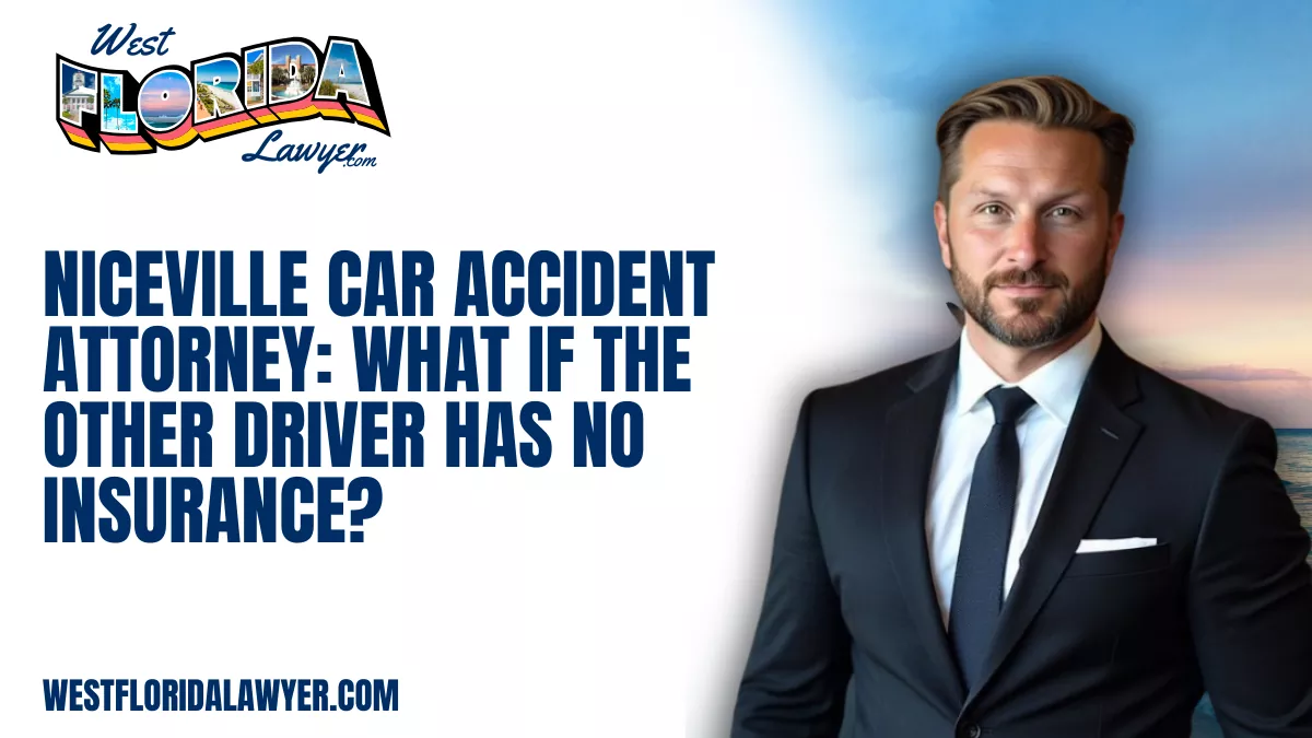 Car accidents in Niceville frequently occur along State Road 20, John Sims Parkway, and other heavily traveled routes connecting drivers to Destin, Valparaiso, and Eglin Air Force Base. While Florida law requires drivers to carry insurance, the reality is that many drivers are uninsured or underinsured. When an uninsured driver causes a crash, injured victims are often left wondering how they will pay medical bills, replace lost income, and recover financially.