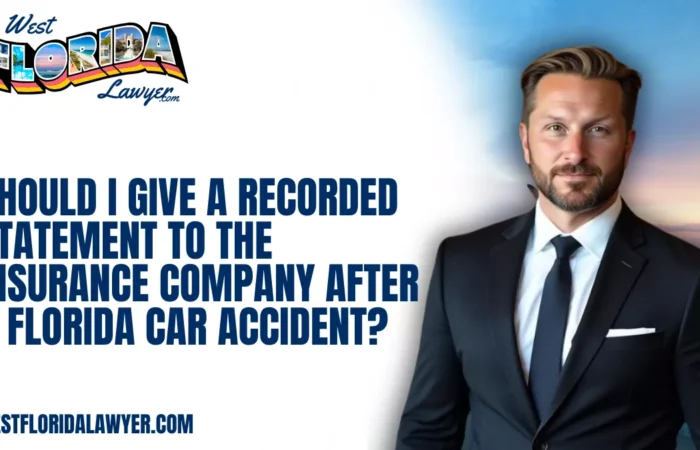 After a car accident in the Florida Panhandle, it is common to receive a call from an insurance adjuster within hours—or even minutes—of the crash. One of the first things they may request is a recorded statement.